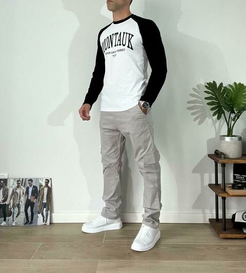 Jogger cargo sin puño