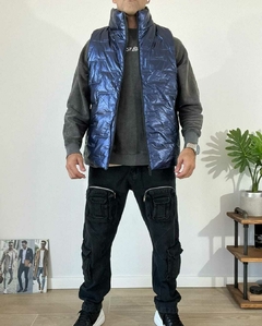 Chaleco Puffer Metalizado
