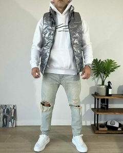 Chaleco Puffer Metalizado en internet