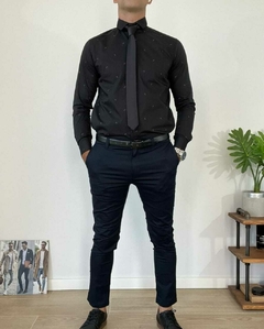 Pantalón Corte Chino de Saten - comprar online