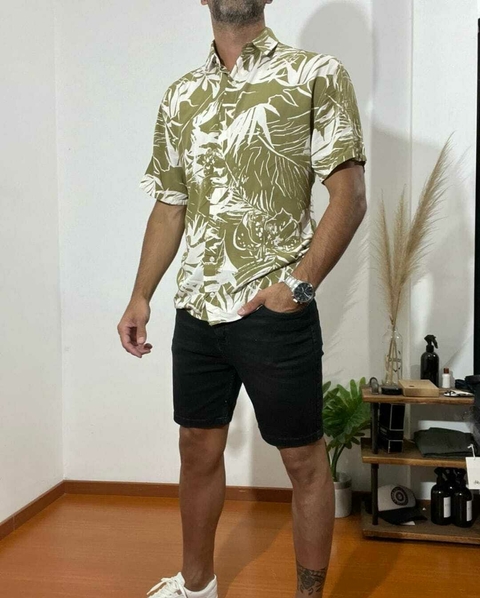 Camisa Manga Corta Estampada