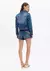 Short Jeans Comfort cintura super alta barra fio na internet