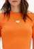 Blusa Manga Curta justa com enfeite na internet