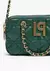 Bolsa Crossbody Matelassê Com Corrente - VERDE na internet