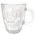 TAZA DE VIDRIO CON FRASES DE 10 CM en internet
