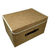 BAULERA CAJONERA PLEGABLE MANIJA DE CUERO 38X25X25CM 137-01