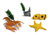 SET DE ANIMALES DE LA SELVA Y ACUATICOS 99554 99557 - comprar online