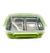 TAPER RECTANGULAR DE PLASTICO CON DIVISIONES VARIOS COLORES - Bazar Mandarin