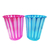 TACHO DE BASURA DE PLASTICO DE COLORES 25CM NS249879 - comprar online