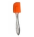 ESPATULA DE SILICONA CON MANGO TRANSPARENTE 19CM