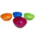 BOWL PLASTICO DE COLORES 600ML 6X15CM