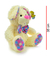 CONEJO DE PELUCHE CON MOÑO 35CM C7693 - comprar online