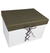 CAJA DE CARTON FORRADA CON LAZO 15X14X20