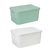 CANASTO ORGANIZADOR CON TAPA 2.8LTS 231X159X110MM 8646 258