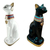 GATO EGIPCIO DE YESO GRANDE 30CM