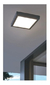PLAFON LED CANDELA CUADRADO EMBUTIBLE LUZ CALIDA FRIA 18W - tienda online