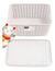 CANASTO ORGANIZADOR CON TAPA 14LTS 39X26.5X18.5CM 8649 - comprar online