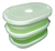 TAPER HERMETICO OVALADO COLOR PASTEL X3 20X14CM