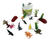 SET DE ANIMALES DE LA SELVA Y ACUATICOS 99554 99557 - comprar online