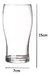 VASO DE VIDRIO PINTA DIAMOND 540ML en internet
