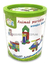 BALDE DIDACTICO CON 40 BLOQUES DE MADERA ANIMALES M279 - Bazar Mandarin