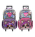 MOCHILA 18" CON CARRO DE SIMONES HOLOGRAFICA SI902