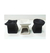 HORNITO DE CERAMICA CUADRADO NEGRO 6X7CM - comprar online