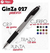 LAPICERA NEGRA RETRACTIL FILGO GINZA 1.0 MM