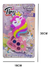 SET DE MAQUILLAJE GLITTER CON FORMA DE UNICORNIO 60978