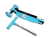 MONOPATIN SCOOTER 3 RUEDAS PLEGABLE CON LUZ VARIOS COLORES - Bazar Mandarin