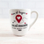 TAZA CERAMICA GENKO BAJA DIA DE LOS ENAMORADOS 14 DE FEBRERO - Bazar Mandarin