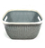 CANASTO ORGANIZADOR CALADO RECTANGULAR 36X27X18 CM - comprar online