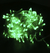 LUZ DE NAVIDAD LED VERDE X100 CABLE TRANSPARENTE 9MT