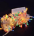 LUZ DE NAVIDAD ARROZ MULTICOLOR 5M X100 CABLE TRANSPARENTE