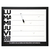 PIZARRA VGO 40X50 MAGNETICA CON MARCADOR - comprar online