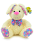CONEJO DE PELUCHE CON MOÑO 35CM C7693