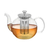 TETERA DE VIDRIO CON INFUSOR Y TAPA DE ACERO - comprar online