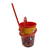 VASO DE PLASTICO CON BOMBILLA EXTERNA - tienda online