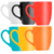 TAZA CONICA DE CERAMICA VARIOS COLORES CRMK