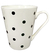 TAZA MUG DE CERAMICA CON LUNARES