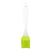 PINCEL DE SILICONA MANGO TRANSPARENTE DE 17CM - Bazar Mandarin