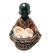 BUDA LAMPARA DE SAL 20CM