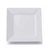PLATO PLAYO CUADRADO BLANCO