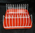MINIESCURRIDOR PARA10 PLATOS CON BANDEJA 28X22X11CM - comprar online