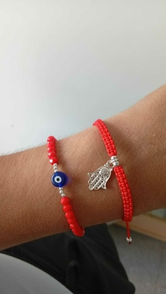Pulserita Red de Proteccion ojito turco