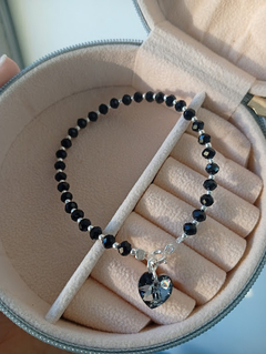 PULSERA SWAROVSKI BLACK PL