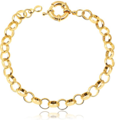Pulseira Elo Português Grossa - comprar online