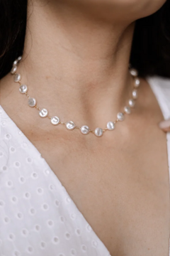 Choker Perola Barroca