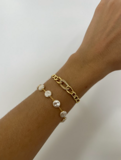 Pulseira Grumet Cravejada