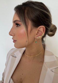 Brinco Earcuff Asas Colorida na internet